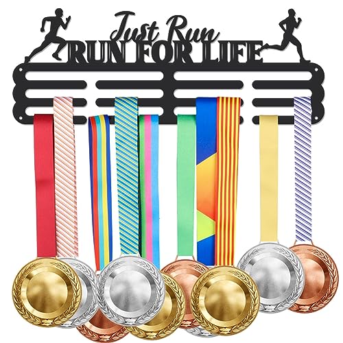 SUPERDANT Lauf Medaillenhalter Zum Aufhängen von Just Run Trophäenaufhängern Mit Motivierendem Text Sport Wandhalterung Aus Metall Ohne Haken Zum Aufhängen von 60 Medaille SUPERDANT Lauf Medaillenhalter Zum Aufhängen von Just Run Trophäenaufhängern Mit Motivierendem Text Sport Wandhalterung Aus Metall Ohne Haken Zum Aufhängen von 60 Medaille von SUPERDANT