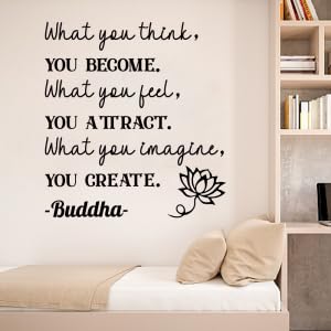 SUPERDANT Lotus Wandaufkleber Motivierende Wandsticker Lotus Selbstklebende Wanddekoration Inspirierender Text Wandtattoos Vinyl Wandkunstaufkleber Für Schlafzimmer Wohnzimmer Wanddekoration 60x30CM SUPERDANT Lotus Wandaufkleber Motivierende Wandsticker Lotus Selbstklebende Wanddekoration Inspirierender Text Wandtattoos Vinyl Wandkunstaufkleber Für Schlafzimmer Wohnzimmer Wanddekoration 60x30CM von SUPERDANT