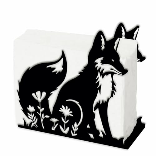 SUPERDANT Serviettenhalter Mit Fuchs Und Blumenmotiv Für Tische Napkin Holder Aus Eisen Mit Tiermotiv Serviettenständer Mit Durchbrochenem Design Servietten Halter Mit Fuchsmotiv Dekor Für Küche SUPERDANT Serviettenhalter Mit Fuchs Und Blumenmotiv Für Tische Napkin Holder Aus Eisen Mit Tiermotiv Serviettenständer Mit Durchbrochenem Design Servietten Halter Mit Fuchsmotiv Dekor Für Küche von SUPERDANT