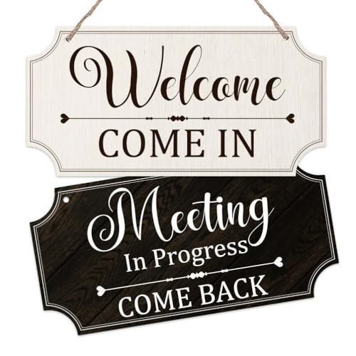 SUPERDANT Willkommensschilder Aus PVC Dekorative Wandtafel Zum Aufhängen Für Besprechungen Zur Wandmontage Hängende Kunststoffschilder Wandkunstdekor Für Besprechungsräume Bürobereiche 30x15cm SUPERDANT Willkommensschilder Aus PVC Dekorative Wandtafel Zum Aufhängen Für Besprechungen Zur Wandmontage Hängende Kunststoffschilder Wandkunstdekor Für Besprechungsräume Bürobereiche 30x15cm von SUPERDANT