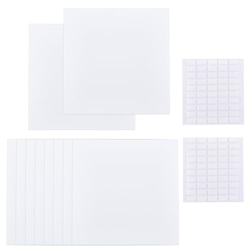 SUPERFINDINGS 10 Stück Wandloch Abdeckplatten Mit 60 Stück Kunststoffaufklebern 13cm Platte Staubdichte Abdeckplatte Quadratische Mattierte Blankoplatte Zum Abdecken von Gipskartonlöchern In Wänden SUPERFINDINGS 10 Stück Wandloch Abdeckplatten Mit 60 Stück Kunststoffaufklebern 13cm Platte Staubdichte Abdeckplatte Quadratische Mattierte Blankoplatte Zum Abdecken von Gipskartonlöchern In Wänden von SUPERFINDINGS