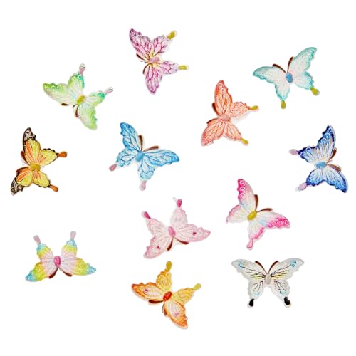 SUPERFINDINGS 120 Stück 12 Farben Mini Schmetterlinge Winzige Harz Schmetterlinge Ornamente Harz Tierfiguren Schmetterling Harz Cabochon Für DIY Feengarten Landschaft Nagel SUPERFINDINGS 120 Stück 12 Farben Mini Schmetterlinge Winzige Harz Schmetterlinge Ornamente Harz Tierfiguren Schmetterling Harz Cabochon Für DIY Feengarten Landschaft Nagel von SUPERFINDINGS