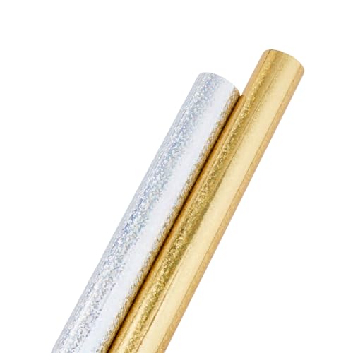 SUPERFINDINGS 2 Farben 8m/Rolle Heißprägefolie Transferrolle Heißprägepapier 19.3cm Breite Laserfarbe Hitzeübertragungsfolienpapiere Für Foil Quill/Heat Foil Pen Bastelkartenherstellung SUPERFINDINGS 2 Farben 8m/Rolle Heißprägefolie Transferrolle Heißprägepapier 19.3cm Breite Laserfarbe Hitzeübertragungsfolienpapiere Für Foil Quill/Heat Foil Pen Bastelkartenherstellung von SUPERFINDINGS