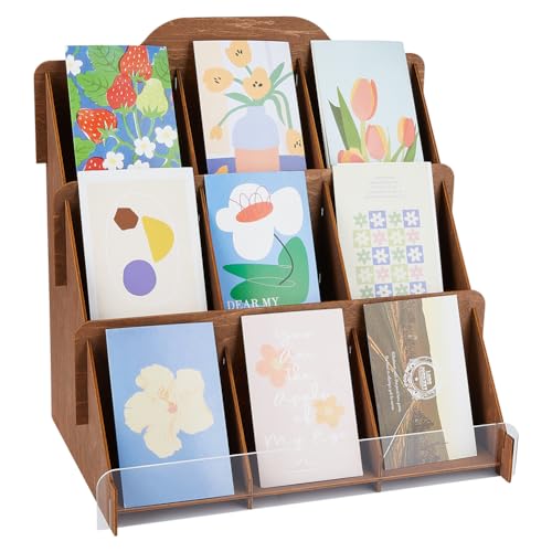 SUPERFINDINGS 3 Ebenen Aufkleber Display Ständer Holz Grußkarten Display Ständer Anbieter Postkarten Organizer Vielzweck Broschürenhalter Holz Display Ständer 37x25x37.1cm SUPERFINDINGS 3 Ebenen Aufkleber Display Ständer Holz Grußkarten Display Ständer Anbieter Postkarten Organizer Vielzweck Broschürenhalter Holz Display Ständer 37x25x37.1cm von SUPERFINDINGS
