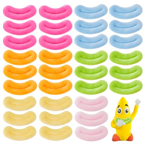 SUPERFINDINGS 48 Stück 6 Farben Puppenmund Dicke Lippe Sicherheitsmund Ersatz DIY Puppen Monster Mund Spielzeug Samt Puppenzubehör Für Stofftiere Tierpuppe Puppenbastelbedarf SUPERFINDINGS 48 Stück 6 Farben Puppenmund Dicke Lippe Sicherheitsmund Ersatz DIY Puppen Monster Mund Spielzeug Samt Puppenzubehör Für Stofftiere Tierpuppe Puppenbastelbedarf von SUPERFINDINGS