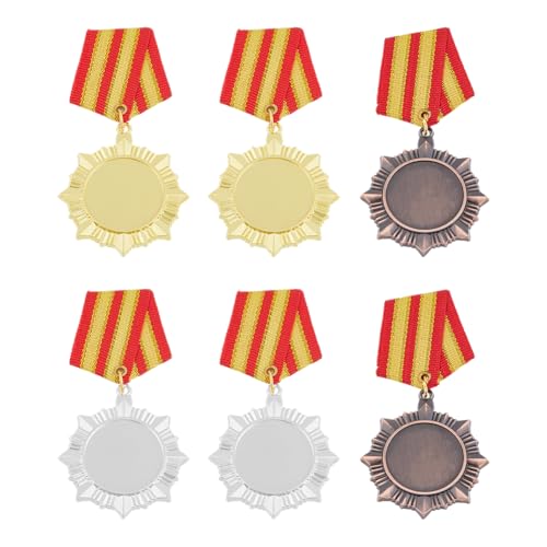 SUPERFINDINGS 6 Stück 3 Farben 1. 2. 3. Platz Medaillen Blanko Auszeichnungsmedaillen Zinklegierung Gewinnermedaillen Gold Silber Bronze Medaille Machen Sie Ihre Eigenen Medaillen SUPERFINDINGS 6 Stück 3 Farben 1. 2. 3. Platz Medaillen Blanko Auszeichnungsmedaillen Zinklegierung Gewinnermedaillen Gold Silber Bronze Medaille Machen Sie Ihre Eigenen Medaillen von SUPERFINDINGS