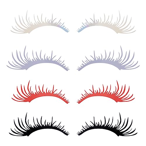 SUPERFINDINGS 8 Stück 4 Farben PET Wimpern Autoaufkleber Auto Wimpern Für Scheinwerfer Auto Scheinwerfer Aufkleber Wasserdicht Selbstklebende Wimpern Aufkleber SUPERFINDINGS 8 Stück 4 Farben PET Wimpern Autoaufkleber Auto Wimpern Für Scheinwerfer Auto Scheinwerfer Aufkleber Wasserdicht Selbstklebende Wimpern Aufkleber von SUPERFINDINGS