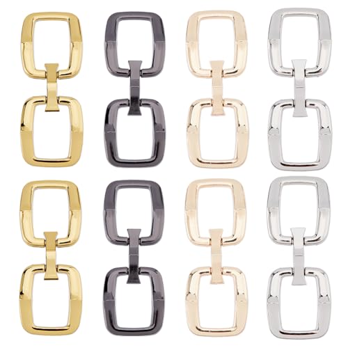 SUPERFINDINGS 8 Stück Legierung Bit Schnalle Doppelring Snaffle 4 Farben Bit Schnallen Pferdeschuhe Clips Für DIY Snaffle Bit Pferdeschmuck Loafer Schuhe Dekoration 1 Zoll Für Schalringe Für Frauen SUPERFINDINGS 8 Stück Legierung Bit Schnalle Doppelring Snaffle 4 Farben Bit Schnallen Pferdeschuhe Clips Für DIY Snaffle Bit Pferdeschmuck Loafer Schuhe Dekoration 1 Zoll Für Schalringe Für Frauen von SUPERFINDINGS