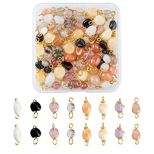 SUPERFINDINGS 80 St¨¹ck 8 Stile Kristall Anhnger Verbindungsst¨¹cke Anhnger Verbindungs Charm Mit Goldenem Ton F¨¹r Halsketten SUPERFINDINGS 80 St¨¹ck 8 Stile Kristall Anhnger Verbindungsst¨¹cke Anhnger Verbindungs Charm Mit Goldenem Ton F¨¹r Halsketten von SUPERFINDINGS