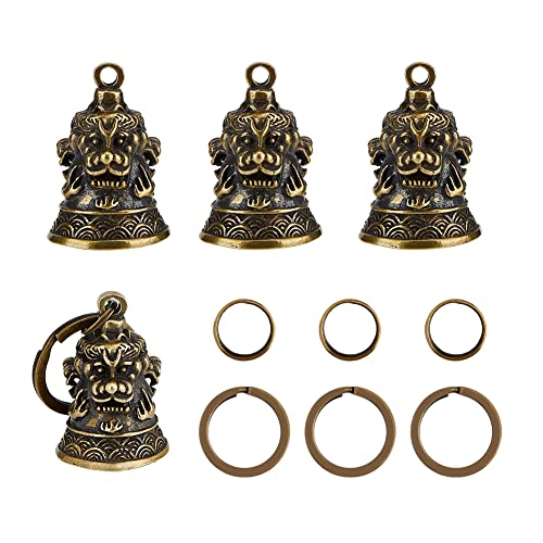 SUPERFINDINGS Biker Anh?nger Set Mit 4 Messing L?wenglocken Anh?nger Und 4 SCHL¨¹sselringen Glocke Gl¨¹cksbringer Schutz Biker Motorrad Ring Glocke SCHL¨¹sselanh?nger Motorrad Geeignet Bohrung: 3 mm SUPERFINDINGS Biker Anh?nger Set Mit 4 Messing L?wenglocken Anh?nger Und 4 SCHL¨¹sselringen Glocke Gl¨¹cksbringer Schutz Biker Motorrad Ring Glocke SCHL¨¹sselanh?nger Motorrad Geeignet Bohrung: 3 mm von SUPERFINDINGS