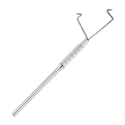 SUPERFINDINGS Fliegenfischen Bindewerkzeuge Aus Edelstahl Und Messing Platin Fliegenbindeset 128x27x6mm Knotenpeitsche Finisher Mit Spulenfadenhalter Fliegenknotenbindewerkzeug SUPERFINDINGS Fliegenfischen Bindewerkzeuge Aus Edelstahl Und Messing Platin Fliegenbindeset 128x27x6mm Knotenpeitsche Finisher Mit Spulenfadenhalter Fliegenknotenbindewerkzeug von SUPERFINDINGS