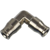 Automatische 1/4' Biegung. Hergestellt aus vernickeltem Messing. Direktanschluss ohne Gewinde. Abnehmbar. Wiederverwendbar. Sichere und dichte von SUPERFISH