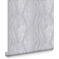 Boutique - Vliestapete - Luxus Streifen - Silber - 10m x 52cm - Silber von SUPERFRESCO EASY