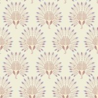 Vintage Peacock Lila Vliestapete - Superfresco Easy von SUPERFRESCO EASY