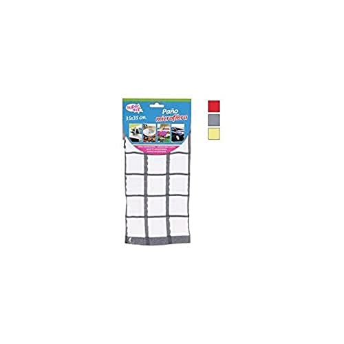 SUPERNET – Geschirrtuch Mikrofaser 35 x 35 cm – Sortiert von SUPERNET