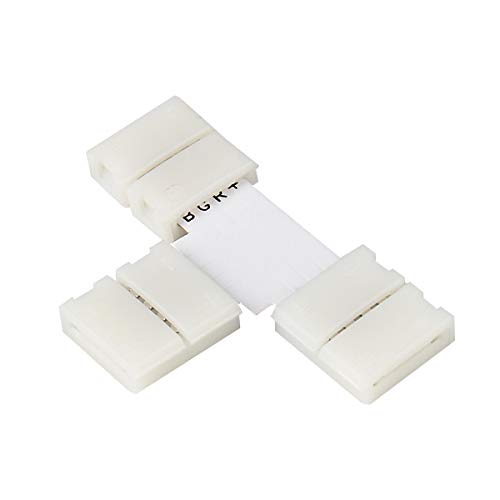 SUPERNIGHT LED Strip Accessories 10pcs T-Shape PCB RGB Connectors 4 pin LED Strip Angle Connector for 10mm Wide Led Strips Light SUPERNIGHT LED Strip Accessories 10pcs T-Shape PCB RGB Connectors 4 pin LED Strip Angle Connector for 10mm Wide Led Strips Light von SUPERNIGHT