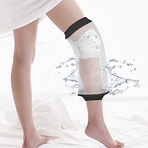 SUPERNIGHT Waterproof Cast Cover for Shower, PICC Line Covers for Knee, Watertight Reusable Cast Protector for Leg Surgeries Wound Bandage Black SUPERNIGHT Waterproof Cast Cover for Shower, PICC Line Covers for Knee, Watertight Reusable Cast Protector for Leg Surgeries Wound Bandage Black von SUPERNIGHT