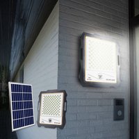 Inluminatio L Tragbares LED-Flutlicht 300W Solarpanel 3000 Lumen Fernbedienung Inluminatio L Tragbares LED-Flutlicht 300W Solarpanel 3000 Lumen Fernbedienung von SUPERNOVA