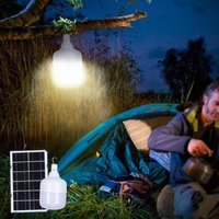 Tragbare 50-W-LED-Lampe mit Solarpanel und Fernbedienung SunStars von SUPERNOVA