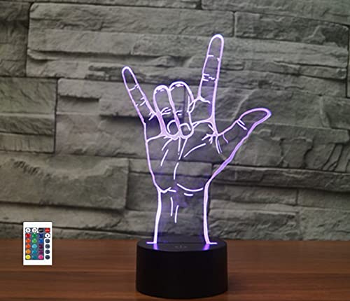 SUPERRUIDALONG 3D I Love You Schild Fernbedienung 16 Farben Nachtlichter Illusion Acryl LED Tisch Nachttisch Lampe Kinder Schlafzimmer Schreibtisch Dekor Geburtstag Geschenke Spielzeug für Kinder SUPERRUIDALONG 3D I Love You Schild Fernbedienung 16 Farben Nachtlichter Illusion Acryl LED Tisch Nachttisch Lampe Kinder Schlafzimmer Schreibtisch Dekor Geburtstag Geschenke Spielzeug für Kinder von SUPERRUIDALONG