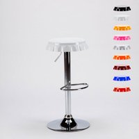 Hocker in Form eines Flaschenverschlusses Bar- und Küchendesign Dallas - Weiß Hocker in Form eines Flaschenverschlusses Bar- und Küchendesign Dallas - Weiß von SUPERSTOOL