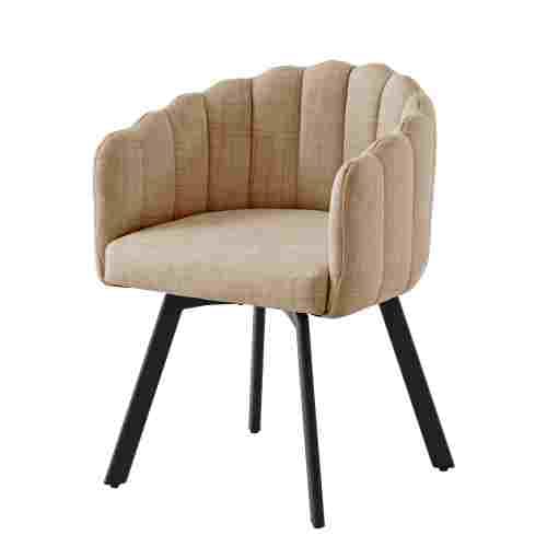 SUPPNEED Esszimmerstühle Drehbar, Drehstühle Esszimmer mit Armlehnen, Polsterstühle aus Leinenstoff, Drehsessel mit Metallbeinen, Küchenstühle, Sessel Wohnzimmer (1, Khaki) von SUPPNEED