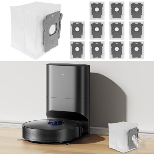 12 Stück Staubbeutel Kompatibel mit iRobot Roomba i3+ i4+ i6+i6Plus i7 i7+i7Pus Clean Base Absaugstation Staubbeutel vier Schicht Stoffstaubsauger mit Druck- und Ziehgriff große Kapazität für Roomba 12 Stück Staubbeutel Kompatibel mit iRobot Roomba i3+ i4+ i6+i6Plus i7 i7+i7Pus Clean Base Absaugstation Staubbeutel vier Schicht Stoffstaubsauger mit Druck- und Ziehgriff große Kapazität für Roomba von SUPPUIMNT