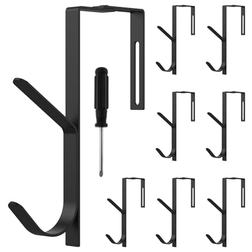SUPPUIMNT 8 Stück Wandhaken, Kabine Haken Sturdige Metallkabine Wandhaken Verstellbare Kabinenstügel mit Schraubendreher Raumsparende Kabine Stoffhaken für Küche Bad Hängende Kleiderhüte Handtuch SUPPUIMNT 8 Stück Wandhaken, Kabine Haken Sturdige Metallkabine Wandhaken Verstellbare Kabinenstügel mit Schraubendreher Raumsparende Kabine Stoffhaken für Küche Bad Hängende Kleiderhüte Handtuch von SUPPUIMNT
