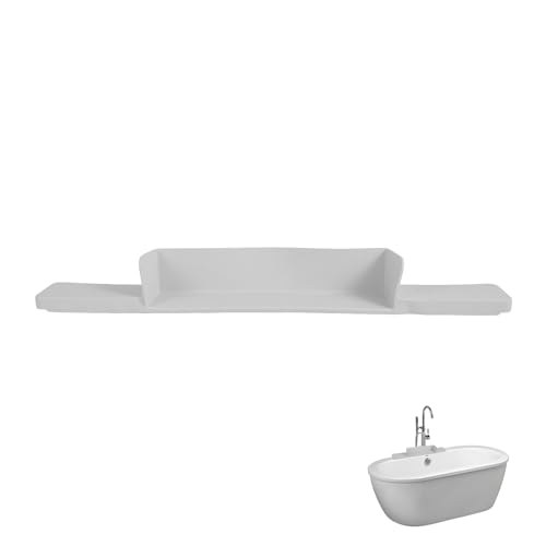 SUPPUIMNT Duschschwellen Wasserdamm, Schwallschutzleiste Dusche Selbstklebend, Silikon Wasserstopper Dusche Trennwand für Waschbecken Abnehmbarem Dichtungsstreifen für Badezimmer Schwallschutz(A) von SUPPUIMNT