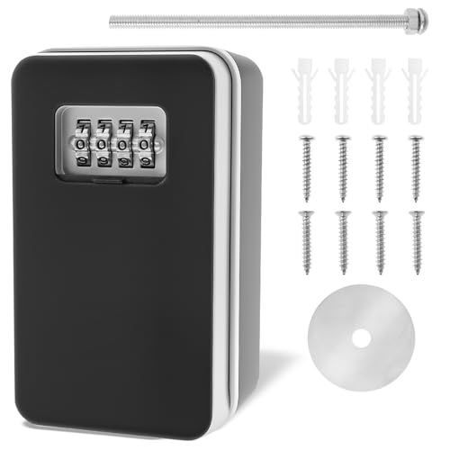 Schlüsseltresor mit Zahlencode, Schlüsseltresor Außen Wasserdicht Schlüsselbox Aluminium Schlüsselsafe Aussen Schlüsselkasten Ausreichend Space Security Lockbox für Zuhause Haus Büro Garage Schule Schlüsseltresor mit Zahlencode, Schlüsseltresor Außen Wasserdicht Schlüsselbox Aluminium Schlüsselsafe Aussen Schlüsselkasten Ausreichend Space Security Lockbox für Zuhause Haus Büro Garage Schule von SUPPUIMNT