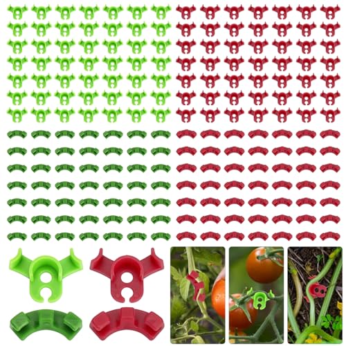 200 Stück Pflanzenbieger, Pflanzen Bieger, Pflanzentrainer Für Niedrige Belastung, Low Stress Training Clips, 90 Grad Pflanzenbieger, Zum Biegen Von Rhizome Und Ändern Der Wuchsrichtung, Plant Support von SUPRBIRD