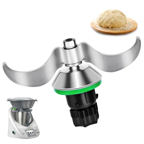 Messer Geeignet für Vorwerk Thermomix TM5 TM6 TM7, Ersatzteile passend für Thermomix Messer, Mixmesser Ersatz Zubehör, Edelstahl Teigmischmesser Kompatibel mit Vorwerk Thermomix TM5,TM6 Küchenmaschine von SUPRBIRD