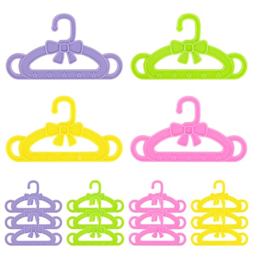 20 Stück Baby kleiderbügel,Baby BOR n mini,Kleiderbügel für Born,Puppenkleiderbügel, Puppenbügel für Babykleidung,Puppen für Puppen kleiderschrank,13cm von SUPRROW