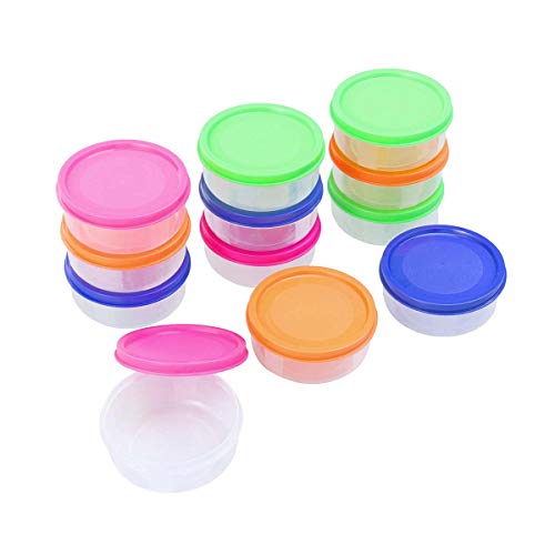 SUPVOX 12 Stück Essen Crisper 150 ml Mini Mikrowelle Crisper Aufbewahrungsbox für Baby Kinder Kleinkind von Supvox