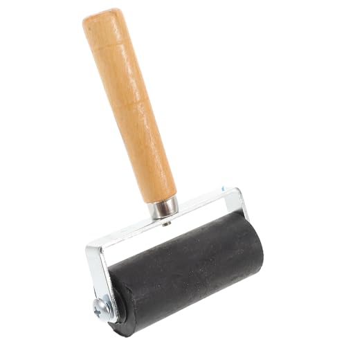 Supvox Gummiwalze Linolwalze Linol-Farbwalze Gummiroller Andrückroller für Linoldruck und Blockdruck Handwerk Kunst Stempeln Supvox Gummiwalze Linolwalze Linol-Farbwalze Gummiroller Andrückroller für Linoldruck und Blockdruck Handwerk Kunst Stempeln von Supvox