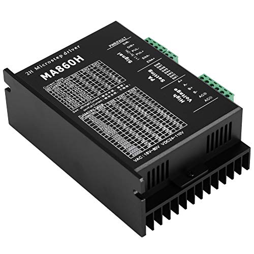 1pc Schrittmotor Treiber Controller Modul 18 80V Ac 24 110V DC 7,2A für 2 Phase 86 Motor 17 * 12 * 6 Ctrol Microstep Fahrer 240 Volt Ac von SUPYINI