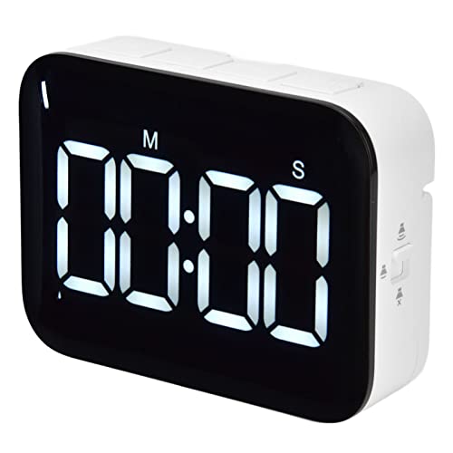 Digitalküchen -Timer, Lautes Alarm mit 4 '' Großem LCD -Display, 99 -m -Countdown, Magnet -Countdown -Timer Zum Kochen, Yoga, Klassenzimmertimer Digitalküchen -Timer, Lautes Alarm mit 4 '' Großem LCD -Display, 99 -m -Countdown, Magnet -Countdown -Timer Zum Kochen, Yoga, Klassenzimmertimer von SUPYINI