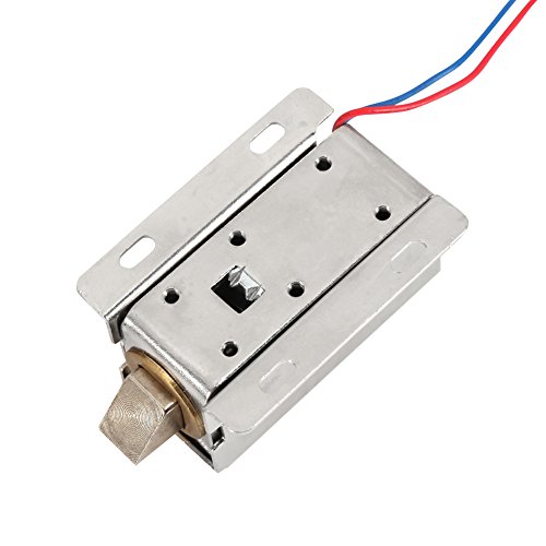 Garagentorschloss, Automatisch, Elektrisch, 14 X 9 X 5 DC 12 V, Kleines Magnetventil, Elektromagnetisches Elektrisches Schrank- und Schubladenschloss von SUPYINI