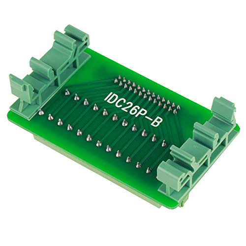 IDC26P DIN-Schiene 26Pin 5mm Montageschnittstellenmodul Stecker Board 10 * 7 * 5 Idc Draht Flachbandkabel 26 Pins Typ C 26P von SUPYINI