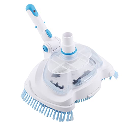 Pool mit Staubsauger, robuster Kopf mit Staubsauger mit hochdichten Borsten, geeignet für Schwimmbäder mit heißen Federn und mehr Pool mit Staubsauger, robuster Kopf mit Staubsauger mit hochdichten Borsten, geeignet für Schwimmbäder mit heißen Federn und mehr von SUPYINI