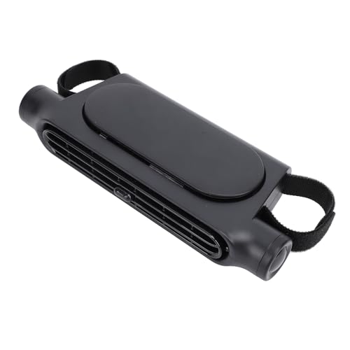 SUPYINI 3 Geschwindigkeiten Verstellbarer Ruhiger Auto -Kopfstützen -Lüfter mit USB -Lüfter ohne Klingellosen Angle -Auto, für die Außenreise mit Abnehmbaren Sitzplätzen> 5,5 Zoll (Schwarz) von SUPYINI