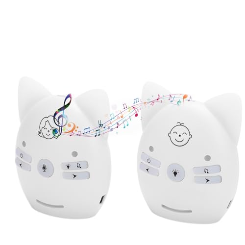 SUPYINI Babypo -Monitor Wireless Two Way Talk Babyphit, Nachtlicht Musik Hoher Qualität, aus Hochwertigem Material, Einfacher Betrieb (100-240 V AC) von SUPYINI