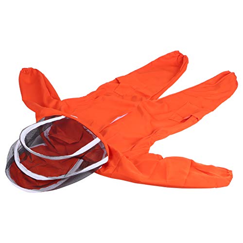 SUPYINI Einteiliger Imkeranzug mit Schleierhaube für, Imkerschutzkleidung (L) von SUPYINI