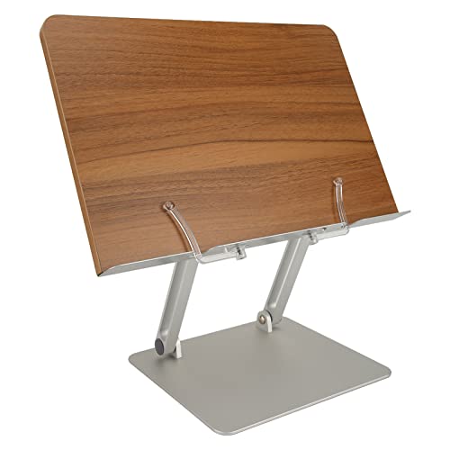 SUPYINI Falten-Lese-Rack-Buchständer Halter Einstellbar 0-180 Grad Multi-Winkel 0-185 Mm Höhe Aluminiumlegierung mit Gefrosteten Sprühfarbe für Schüler Erwachsene Tabletten Bücher Bücher von SUPYINI