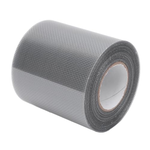 SUPYINI Fliegengitter Reparatur Klebeband, 8cm x 6.1m Fliegengitter Reparatur Set, Selbstklebende Reparaturband für Reparaturlöcher Flicken (Grau) von SUPYINI