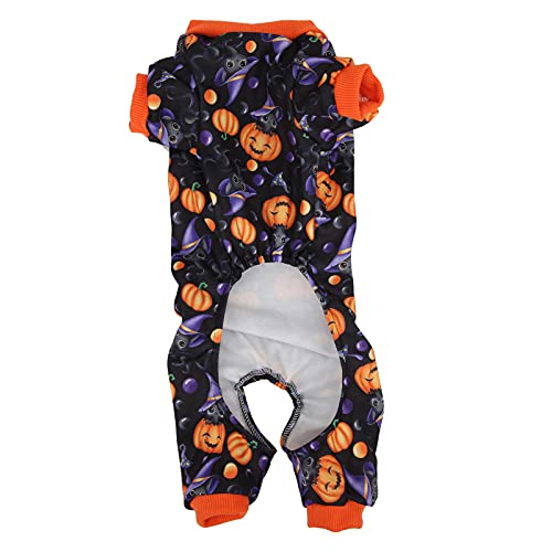 SUPYINI Halloween Hundekostüm Haustier Hunde Wahnsinn Urlaub Dress -up Outfit mit Polyestermaterial für Halloween -Feiertagsfeiern Innen Im Freien (M) von SUPYINI