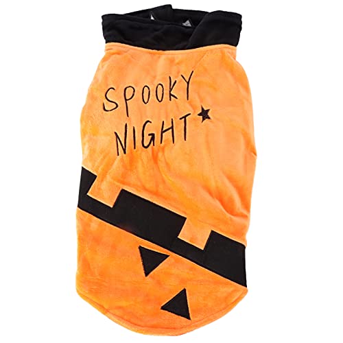 SUPYINI Hundekostümmantel Haustier Halloween Outfit mit Easy Button Design Machine Waschbare Polyester für Partys Weihnachten Hochzeiten Geburtstage (M) von SUPYINI