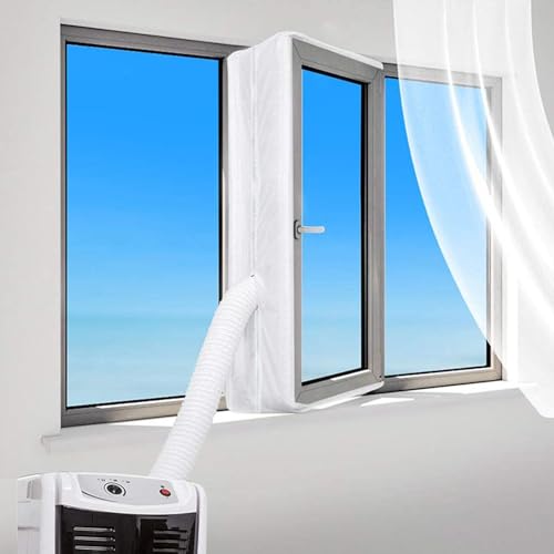SUPYINI Klimaanlage Fensterabdichtung, Fensterabdichtung für Mobile Klimageräte, Heißluft-Stopp zum Anbringen an Fenster, Dachfenster, Flügelfenster, Keine Bohrlöcher Erforderlich (3 Meter / 9,84 SUPYINI Klimaanlage Fensterabdichtung, Fensterabdichtung für Mobile Klimageräte, Heißluft-Stopp zum Anbringen an Fenster, Dachfenster, Flügelfenster, Keine Bohrlöcher Erforderlich (3 Meter / 9,84 von SUPYINI