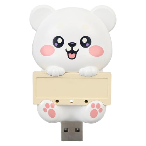 SUPYINI Negativer Ionen-Luftlicer, ruhiger Lauf, geringer Stromverbrauch, USB-Stecker im Luftionisator zur Extraktion von Duftstaub zu Hause, ideal für Bären von SUPYINI