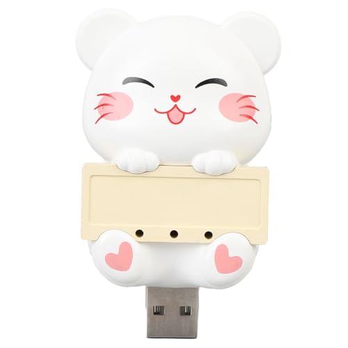 SUPYINI Negativer Ionen-Luftlicer, ruhiger Lauf, geringer Stromverbrauch, USB-Stecker im Luftionisator zur Extraktion von Geruchsstaub zu Hause, ideal für (Katze) von SUPYINI